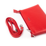 Dámska kabelka kožená SEGALI A1 červená