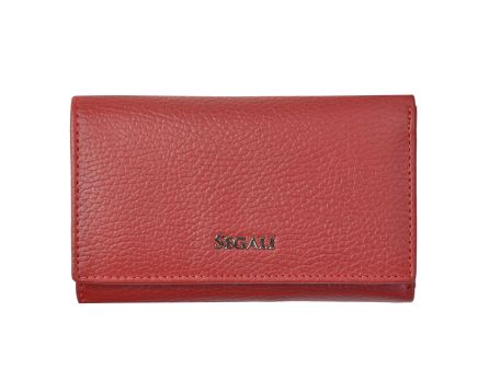 Dámska peňaženka kožená SEGALI 7074 červená