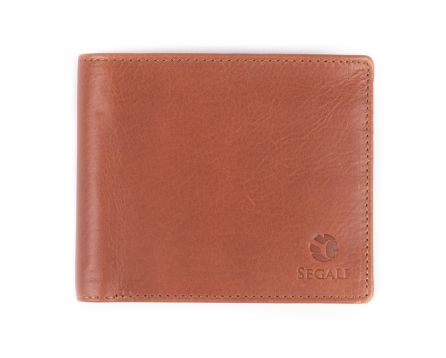 Pánska peňaženka kožená SEGALI 901 koňak
