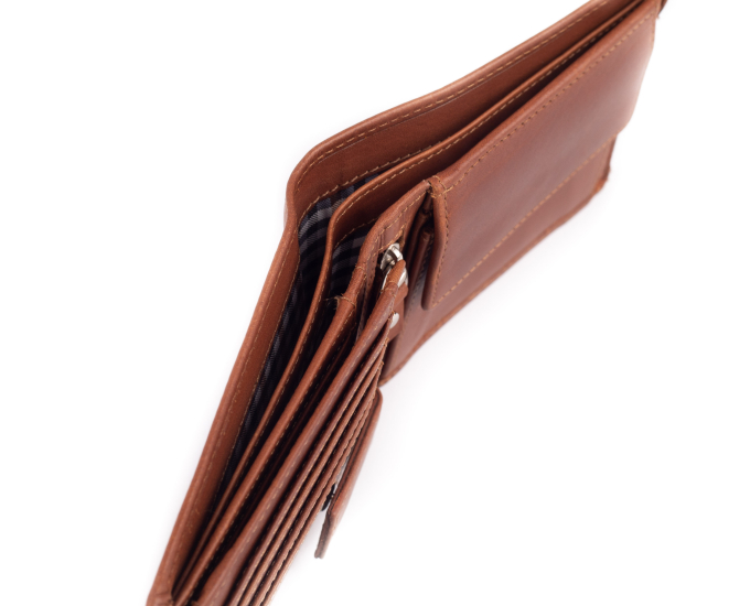 Pánska peňaženka kožená SEGALI 2020 koňak