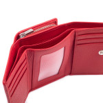 Dámska peňaženka kožená SEGALI 7106 B červená