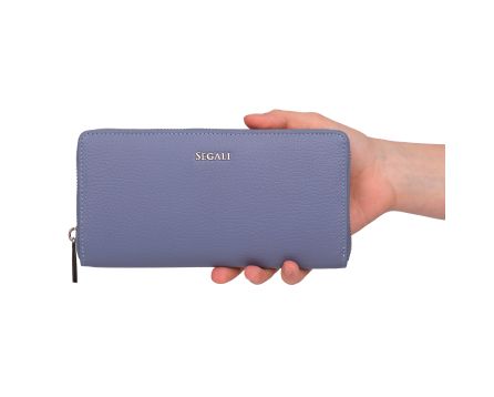 Dámska peňaženka kožená SEGALI 7395 lavender