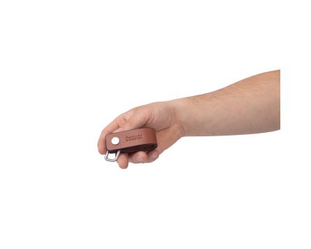 Kľúčenka kožená SEGALI 7298 hnedá