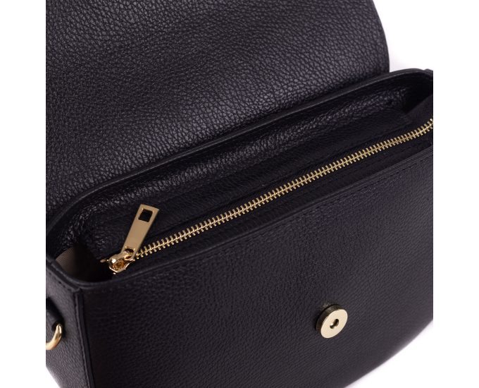 Kožená kabelka Vanesa SEGALI čierna