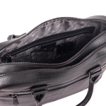 Pánska taška kožená SEGALI 7260 SE čierna
