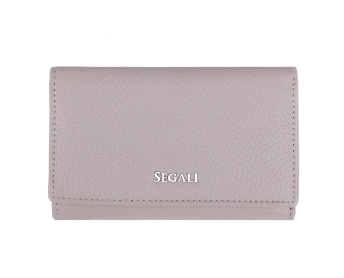 Dámska peňaženka kožená SEGALI 7074 sivá