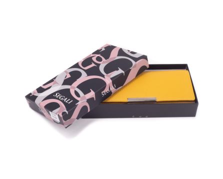 Dámska kožená peňaženka SEGALI 7066 žltá