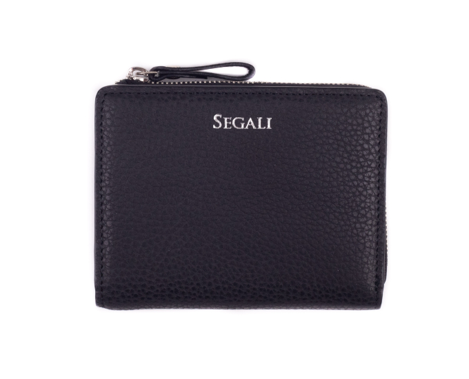 Dámska peňaženka kožená SEGALI 7412 čierna