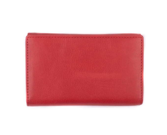Dámska peňaženka kožená SEGALI 7074 S červená