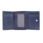 Dámska peňaženka kožená SEGALI 7106 BS indigo