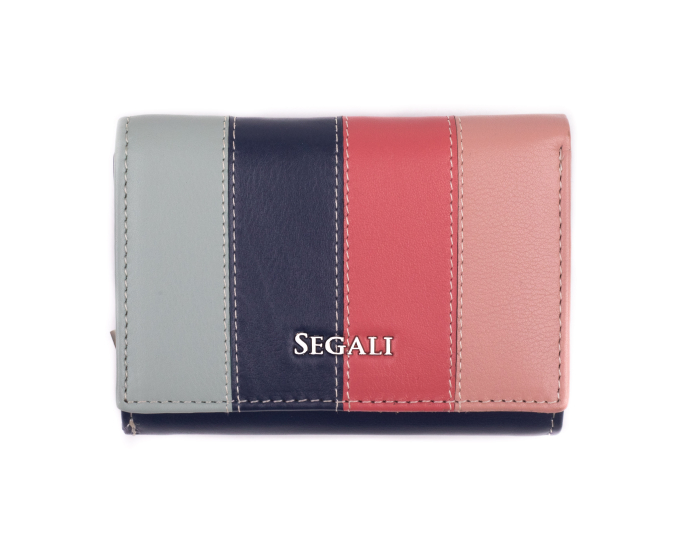 Dámska peňaženka kožená SEGALI 7406 multi