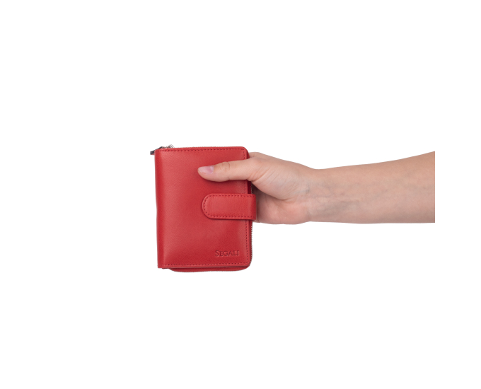 Dámska peňaženka kožená SEGALI 7521 červená