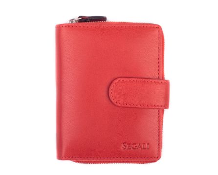 Dámska peňaženka kožená SEGALI 7521 červená