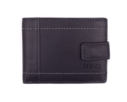 Pánska peňaženka kožená SEGALI 7515L čierna