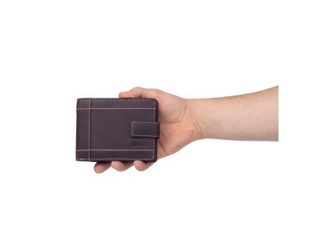 Pánska peňaženka kožená SEGALI 7515L hnedá