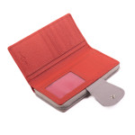 Dámska peňaženka kožená SEGALI 7617 B aragosta/grey