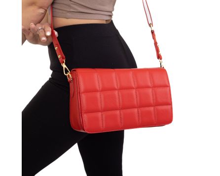 Kožená kabelka Rigi SEGALI červená