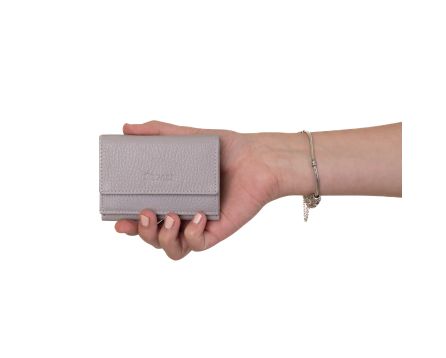 Dámska peňaženka kožená SEGALI 1756 B sivá