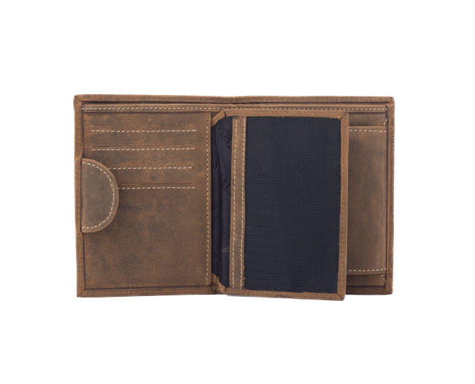 Pánska peňaženka kožená SEGALI 1041 hnedá