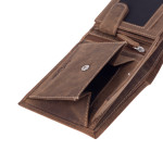 Pánska peňaženka kožená SEGALI 979 hnedá
