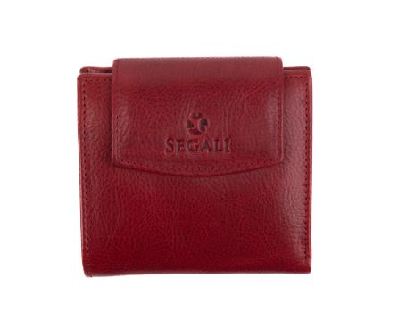 Dámska peňaženka kožená SEGALI 735 červená