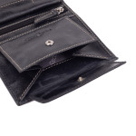 Pánska peňaženka kožená SEGALI 1041 čierna