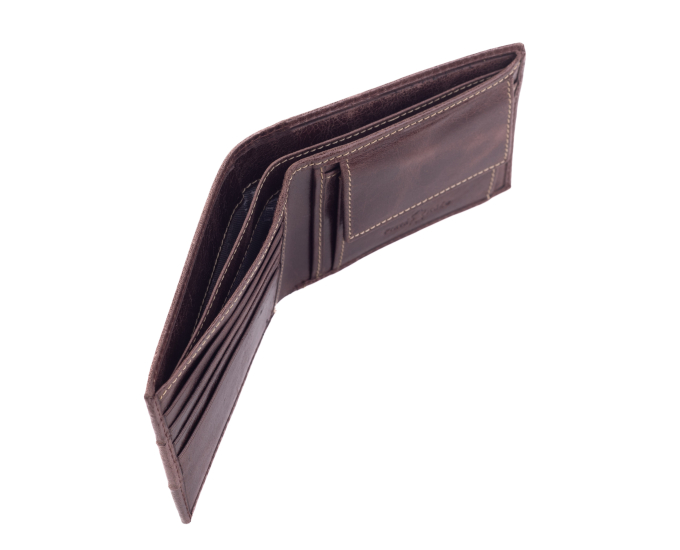Pánska peňaženka kožená SEGALI 966 hnedá