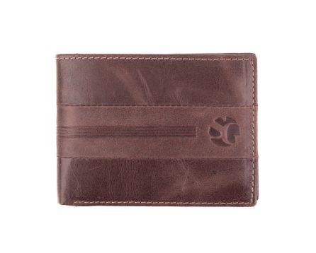 Pánska peňaženka kožená SEGALI 966 hnedá