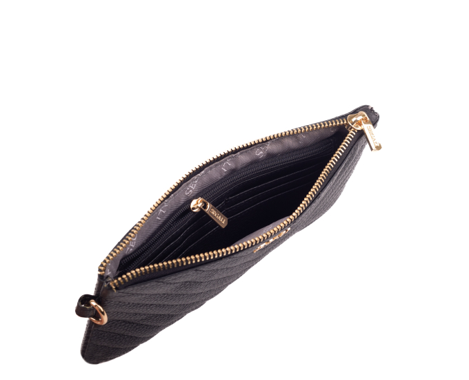 Kabelka etue kožená SEGALI 50510 čierna