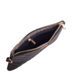 Kabelka etue kožená SEGALI 50510 čierna