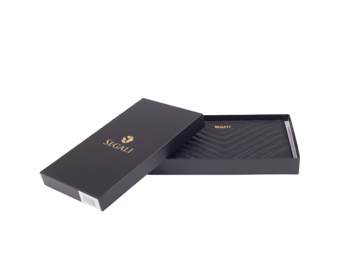 Kabelka etue kožená SEGALI 50510 čierna