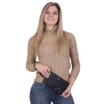 Kabelka etue kožená SEGALI 50510 čierna