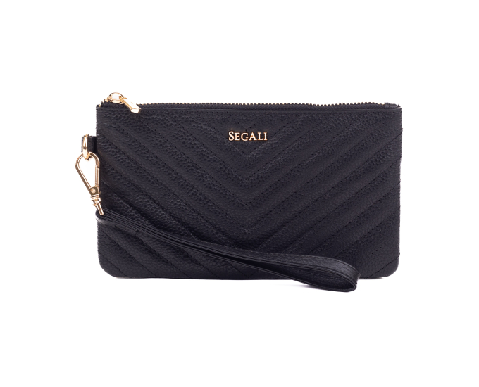Kabelka etue kožená SEGALI 50510 čierna