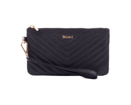 Kabelka etue kožená SEGALI 50510 čierna