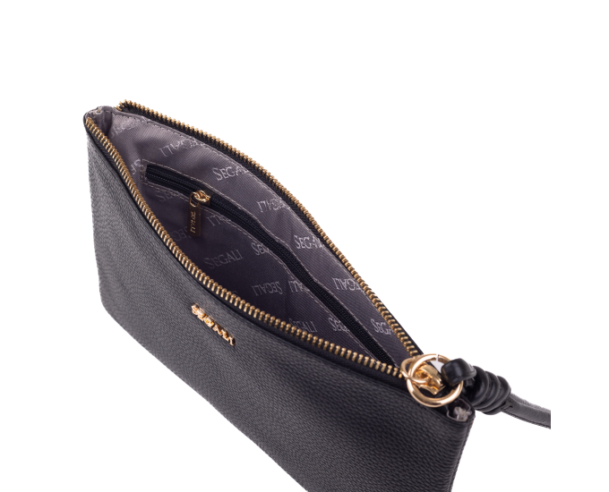 Kabelka etue kožená SEGALI 50520 čierna