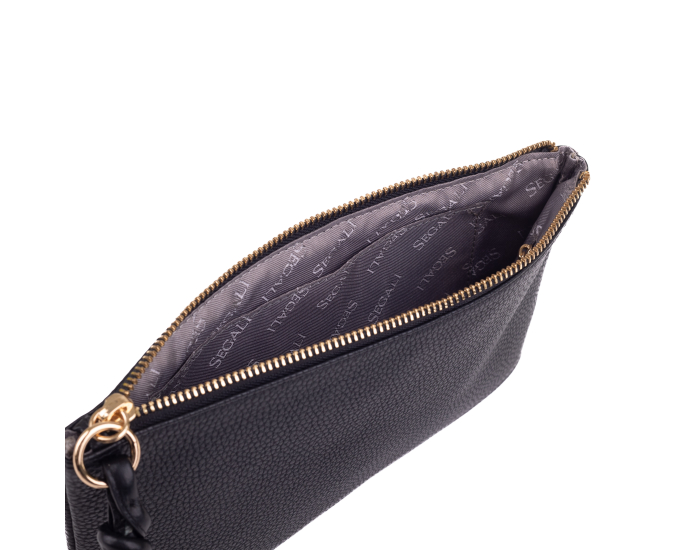 Kabelka etue kožená SEGALI 50520 čierna