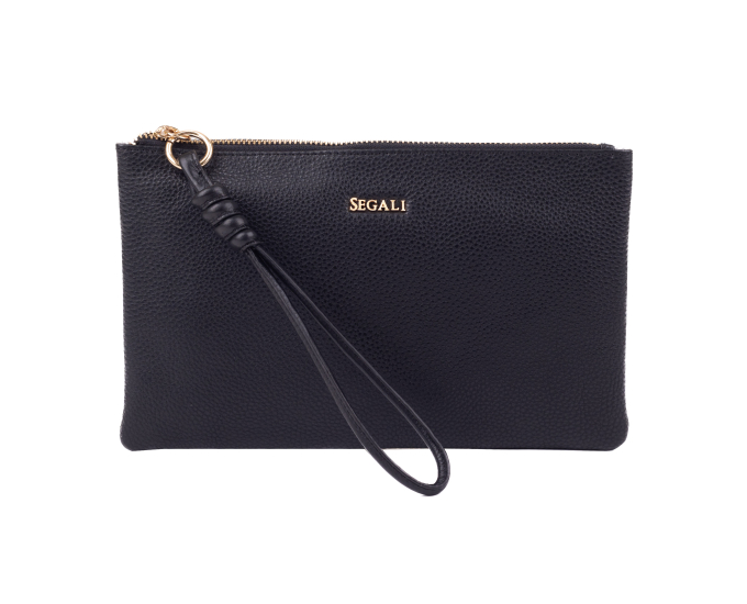 Kabelka etue kožená SEGALI 50520 čierna