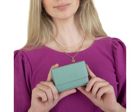 Dámska peňaženka kožená SEGALI 1756 B sage