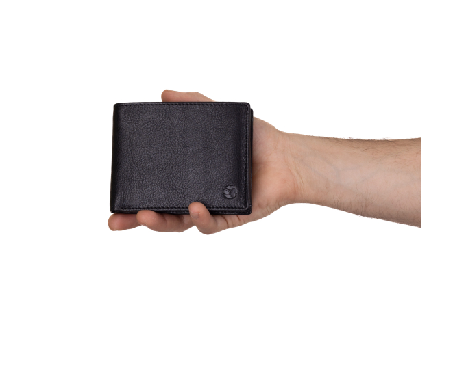 Pánska kožená peňaženka SEGALI 103 A čierna