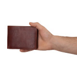 Pánska peňaženka kožená SEGALI 103 A hnedá