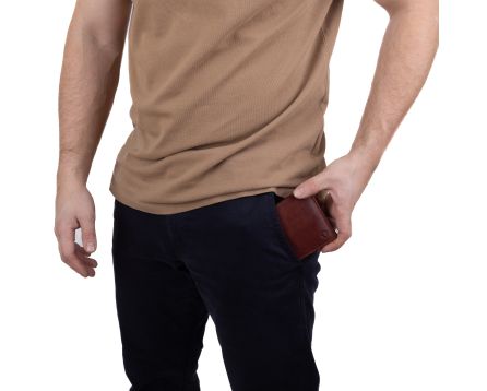 Pánska peňaženka kožená SEGALI 103 A hnedá