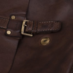 Pánska taška cez rameno kožená SEGALI 29394 dark tan