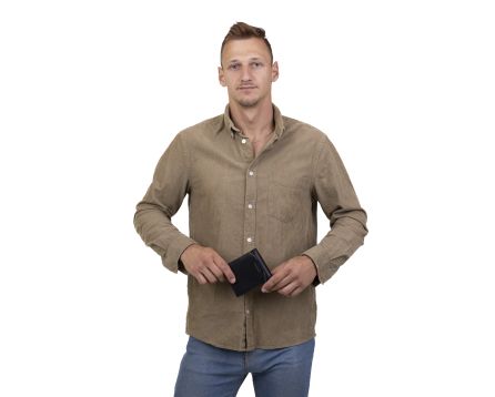 Pánska kožená peňaženka SEGALI 50759 čierna