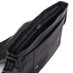 Pánská kožená taška SEGALI 25581 černá