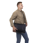 Pánská kožená taška SEGALI 25581 černá